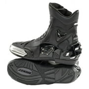 Joe Rocket Superstreet Men's Black Leather Boots 10